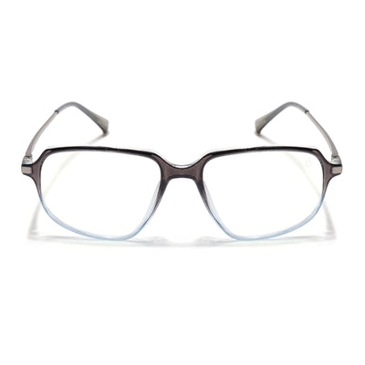 Eyejack Domino Black & Clear Square Eyeglasses for Men & Women (TR1004FCL1670-C13)