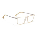 Eyejack Domino Yellow Rectangle Eyeglasses for Men & Women (TR1006FCL1697-C12)