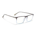 Eyejack Domino Black & Clear Rectangle Eyeglasses for Men & Women (TR1006FCL1698-C13)
