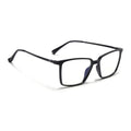 Eyejack Domino Matt Black Square Eyeglasses for Men & Women (TR1007FCL1701-C2)