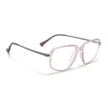 Eyejack Domino Purple Square Eyeglasses for Men & Women (TR1009FCL1735-C8)