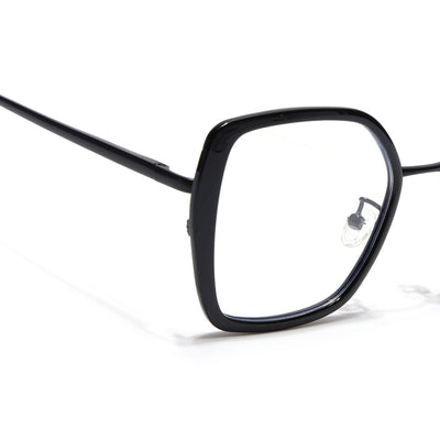 Voyage Glam Black Cateye Eyeglasses for Women (TR3010MG5140-C1)