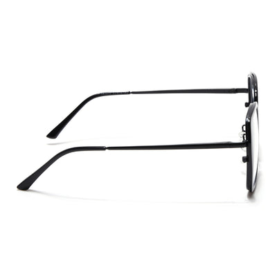 Voyage Glam Black Cateye Eyeglasses for Women (TR3010MG5140-C1)