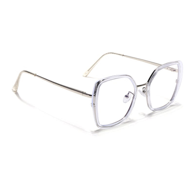 Voyage Glam Transparent Cateye Eyeglasses for Women (TR3010MG5141-C2)