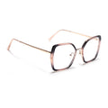 Voyage Glam Pink & Black Cateye Eyeglasses for Women (TR3010MG5143-C4)
