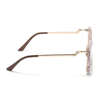 Voyage Glam Brown Cateye Eyeglasses for Women (TR5046MG4013-C4)