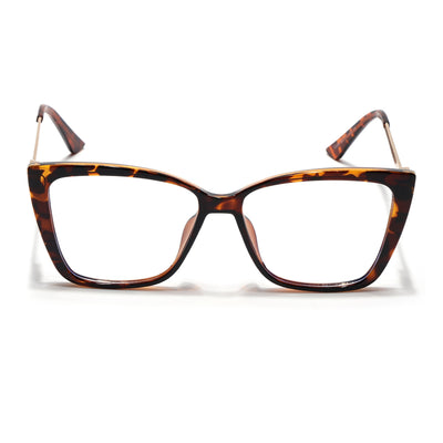 Voyage Glam Demi Brown Cateye Eyeglasses for Women (TR5046MG4015-C5)