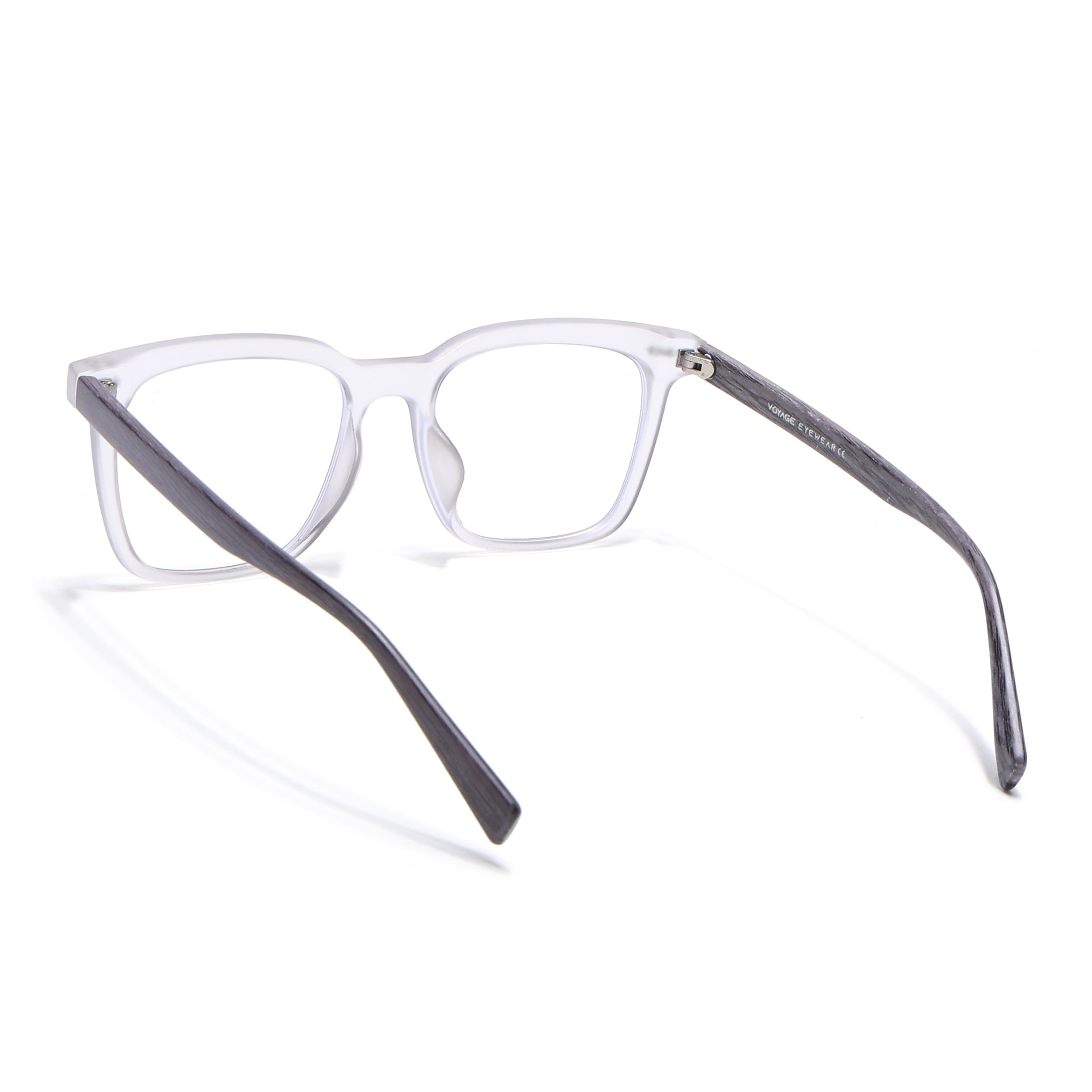 Voyage Grey Square Eyeglasses for Men & Women (TR75239MG3860-C2)