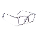 Voyage Grey Square Eyeglasses for Men & Women (TR83022MG3862-C3)