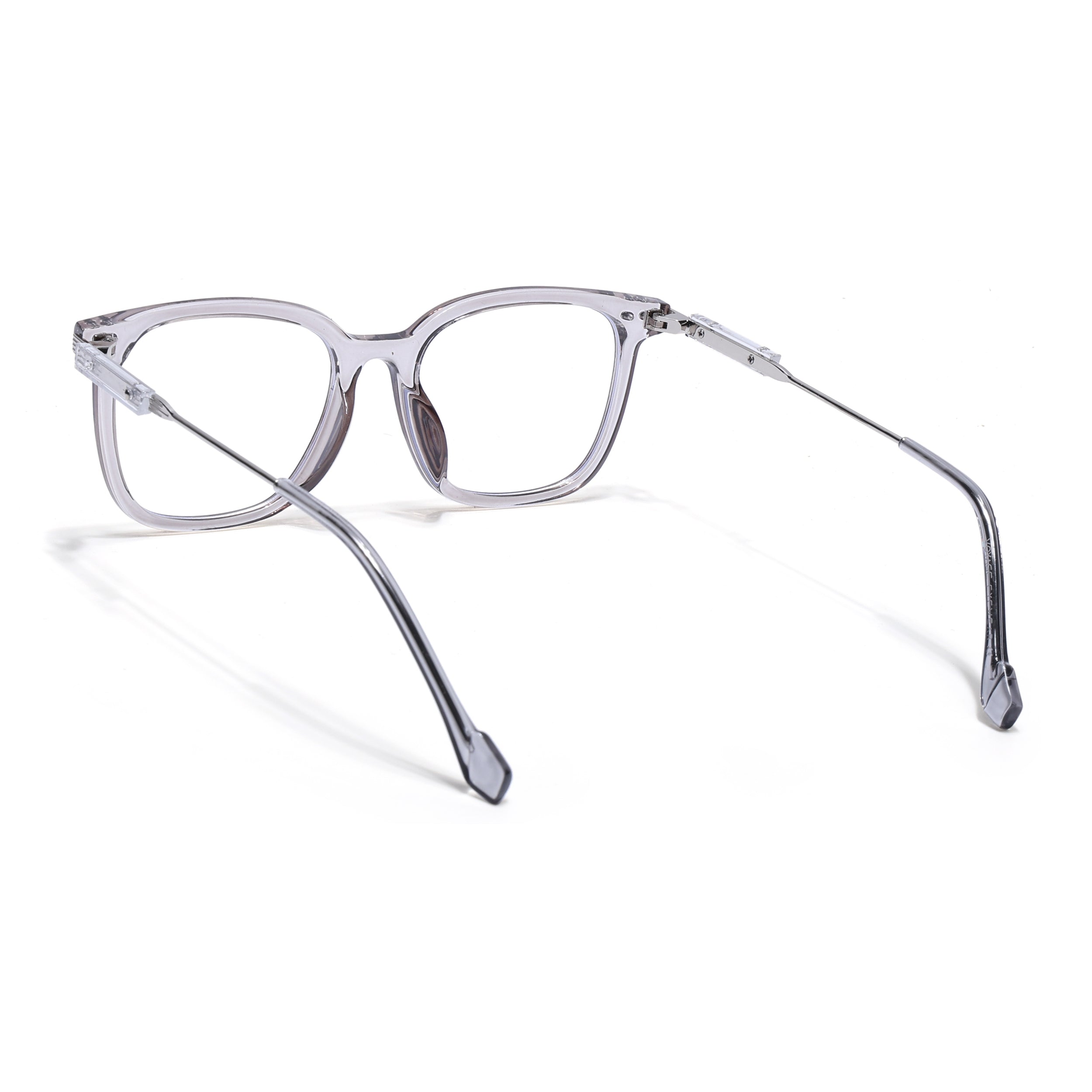 Voyage Grey Square Eyeglasses for Men & Women (TR83022MG3862-C3)