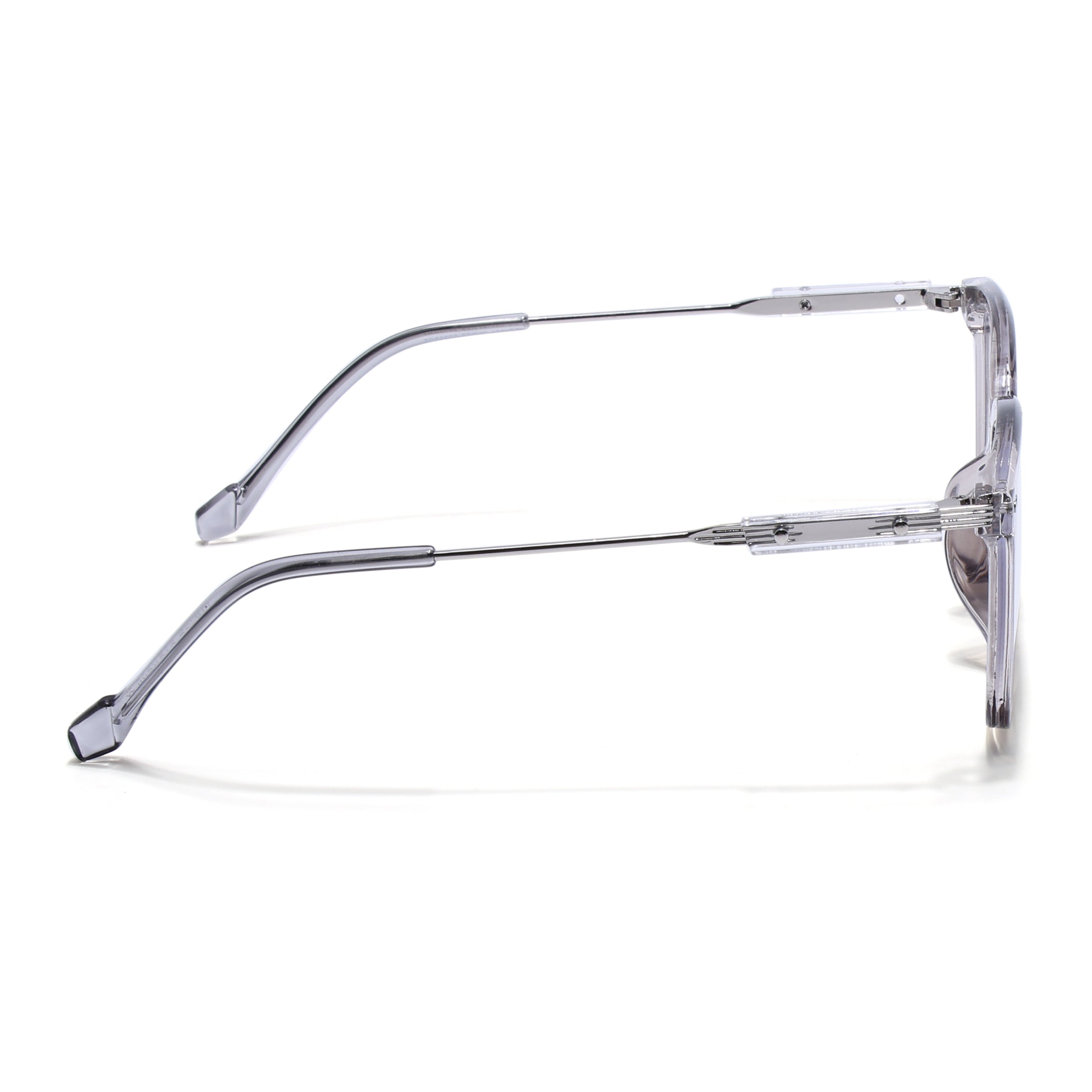 Voyage Grey Square Eyeglasses for Men & Women (TR83022MG3862-C3)