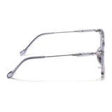 Voyage Grey Square Eyeglasses for Men & Women (TR83022MG3862-C3)