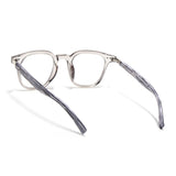 Voyage Grey Square Eyeglasses for Men & Women (TR83026MG3856-C3)