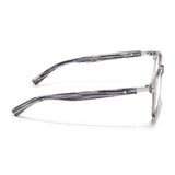 Voyage Grey Square Eyeglasses for Men & Women (TR83026MG3856-C3)