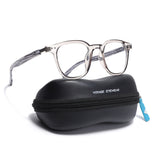 Voyage Grey Square Eyeglasses for Men & Women (TR83026MG3856-C3)