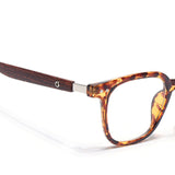 Voyage Brown & Black Square Eyeglasses for Men & Women (TR83026MG3857-C4)