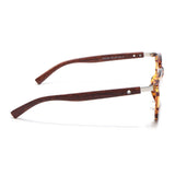 Voyage Brown & Black Square Eyeglasses for Men & Women (TR83026MG3857-C4)