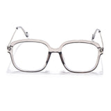 Voyage Glam Grey Oversize Eyeglasses for Men & Women (TR83027MG3852-C3)