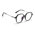 Voyage Glam Matt Black Square Eyeglasses for Men & Women (TR83027MG4679-C6)
