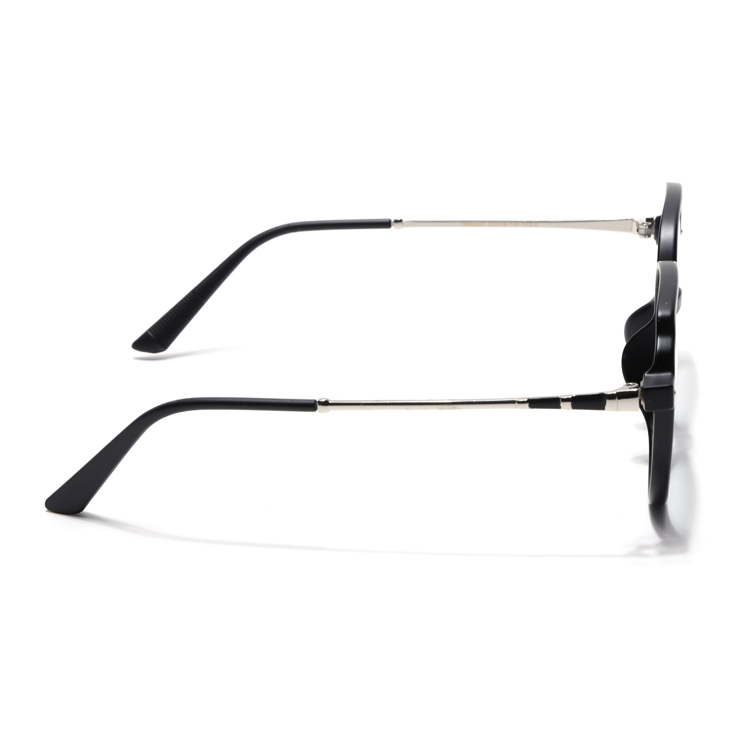 Voyage Glam Matt Black Square Eyeglasses for Men & Women (TR83027MG4679-C6)