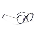 Voyage Glam Matt Black Square Eyeglasses for Men & Women (TR83036MG4835-C2)