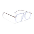 Voyage Maverick Transparent Wayfarer Eyeglasses for Men & Women (TR83045MG4709-C6)