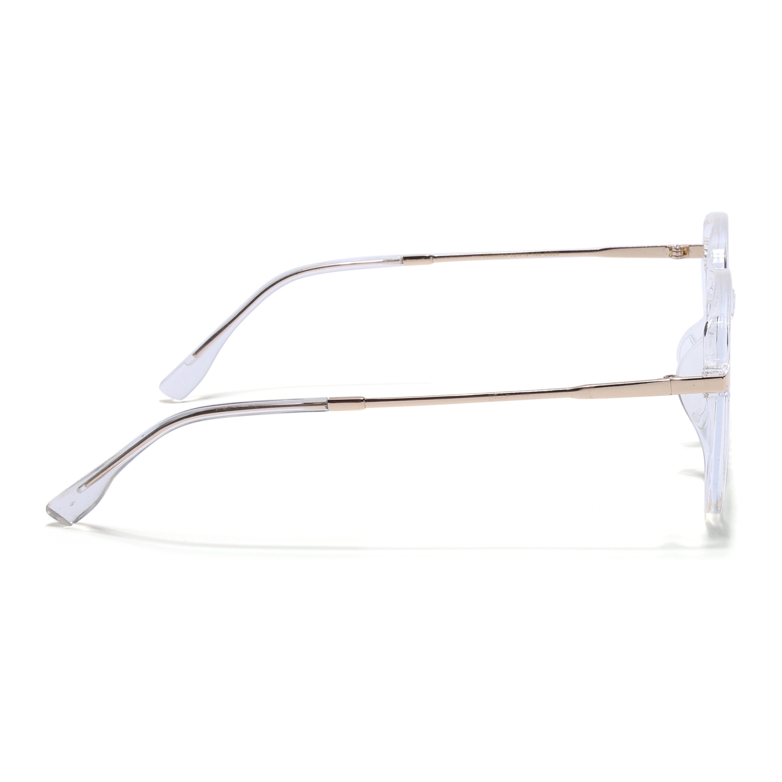 Voyage Transparent Square Eyeglasses for Men & Women (TR83054MG4968-C3)