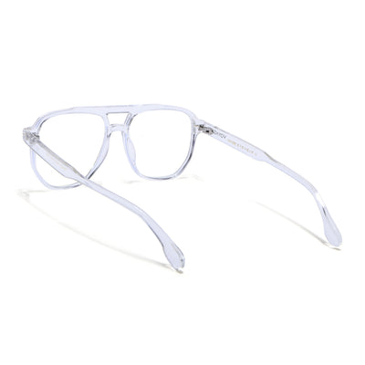 Voyage Maverick Transparent Wayfarer Eyeglasses for Men & Women (TR85207MG4715-C5)