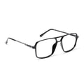 EyeJack Shine Black Wayfarer Eyeglasses for Men & Women (TR85601GE1690-C1)