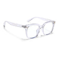Voyage Air Transparent Square Eyeglasses for Men & Women (TR86013MG4851-C7)