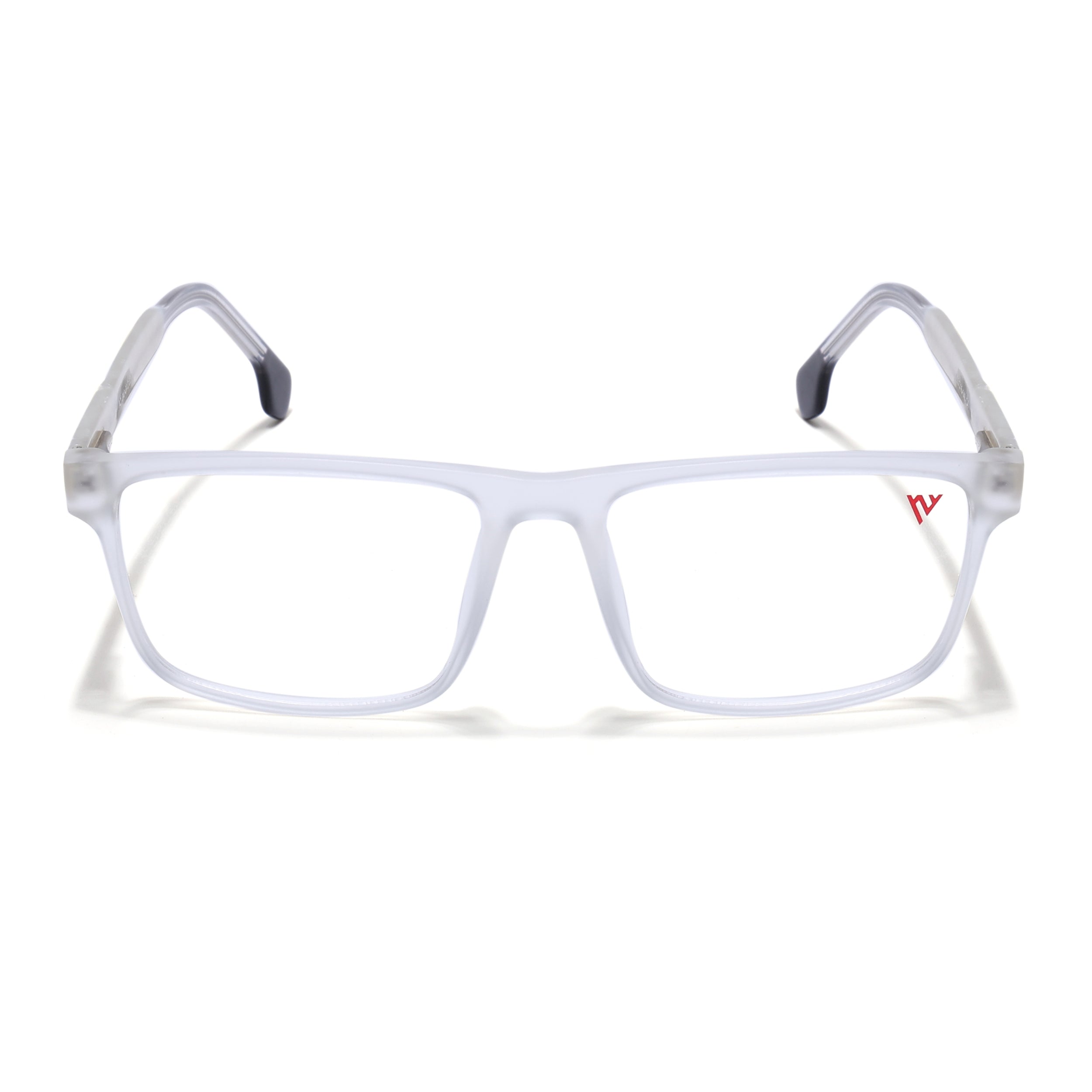 Voyage Transparent Square Eyeglasses for Men & Women (V42001MG4771-C7)