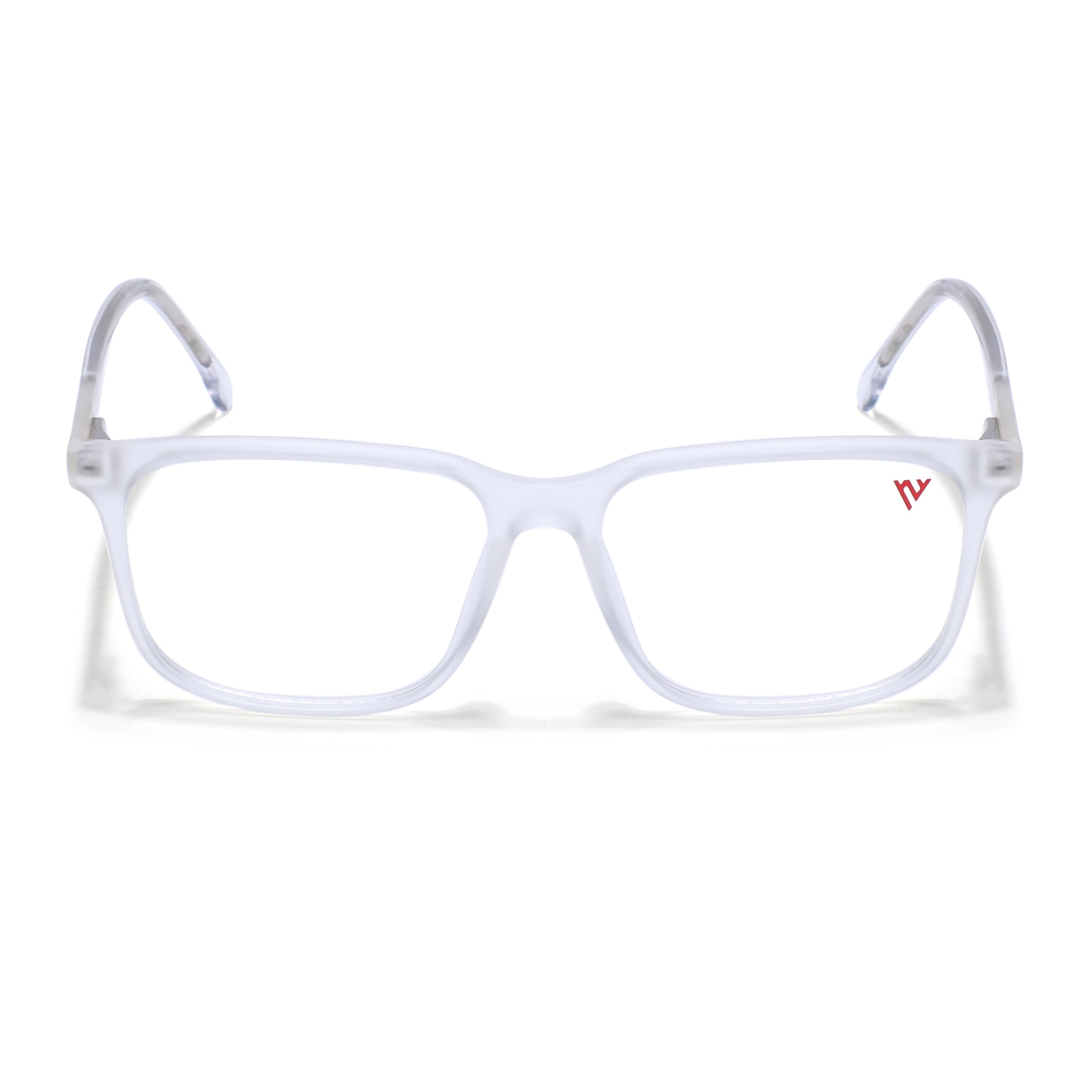 Voyage Transparent Square Eyeglasses for Men & Women (V42002MG4778-C7)