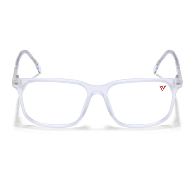 Voyage Transparent Square Eyeglasses for Men & Women (V42002MG4778-C7)