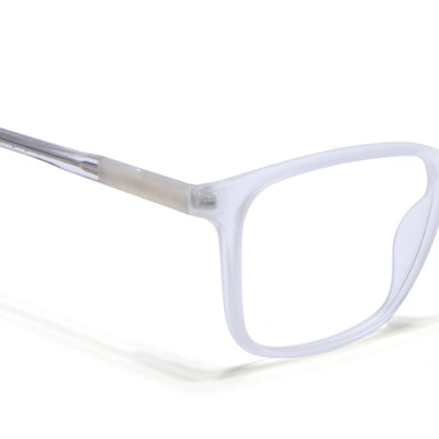 Voyage Transparent Square Eyeglasses for Men & Women (V42002MG4778-C7)