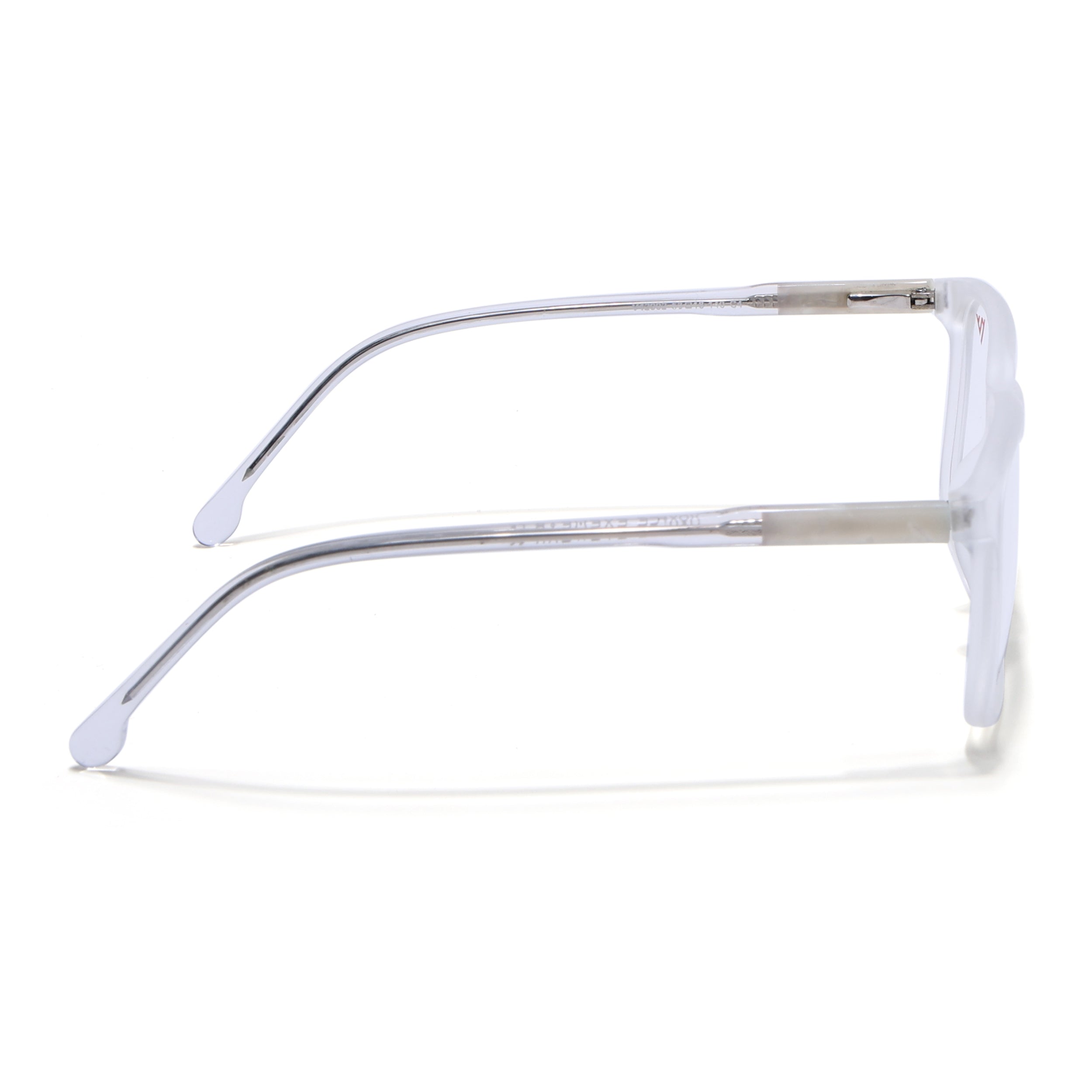 Voyage Transparent Square Eyeglasses for Men & Women (V42002MG4778-C7)