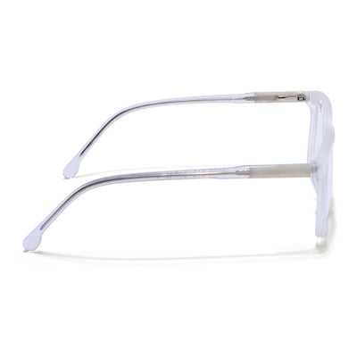 Voyage Transparent Square Eyeglasses for Men & Women (V42002MG4778-C7)