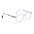 Voyage Transparent Square Eyeglasses for Men & Women (V42004MG4788-C3)