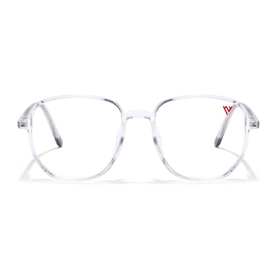 Voyage Transparent Geometric Eyeglasses for Men & Women (V42005MG4795-C3)