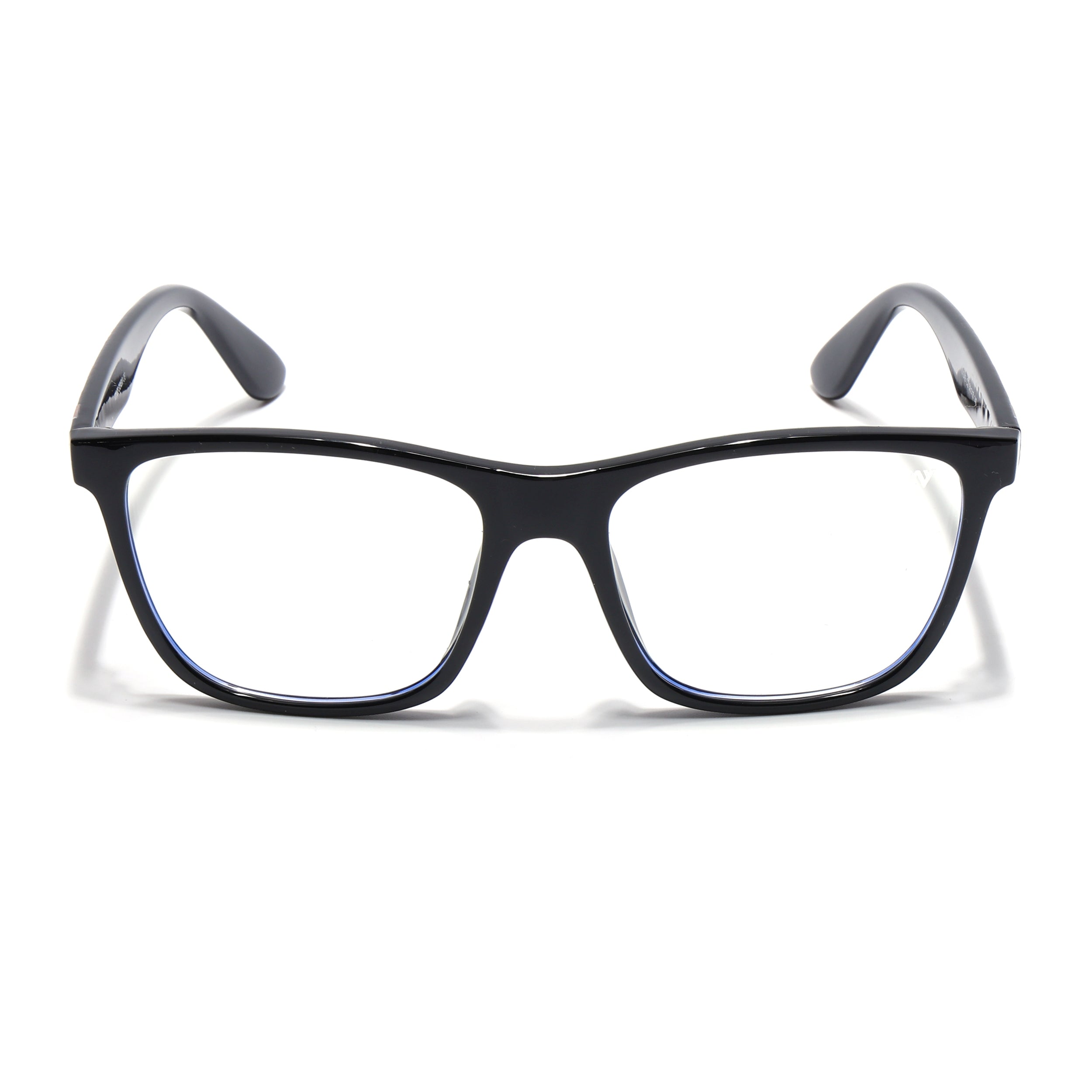 Voyage Shine Black Square Eyeglasses for Men & Women (V4349MG4807)