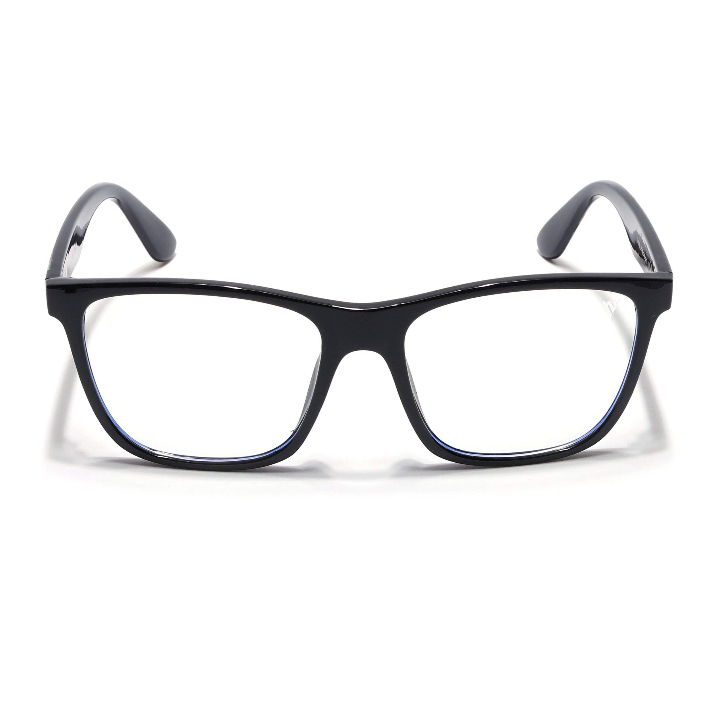 Voyage Shine Black Square Eyeglasses for Men & Women (V4349MG4808)