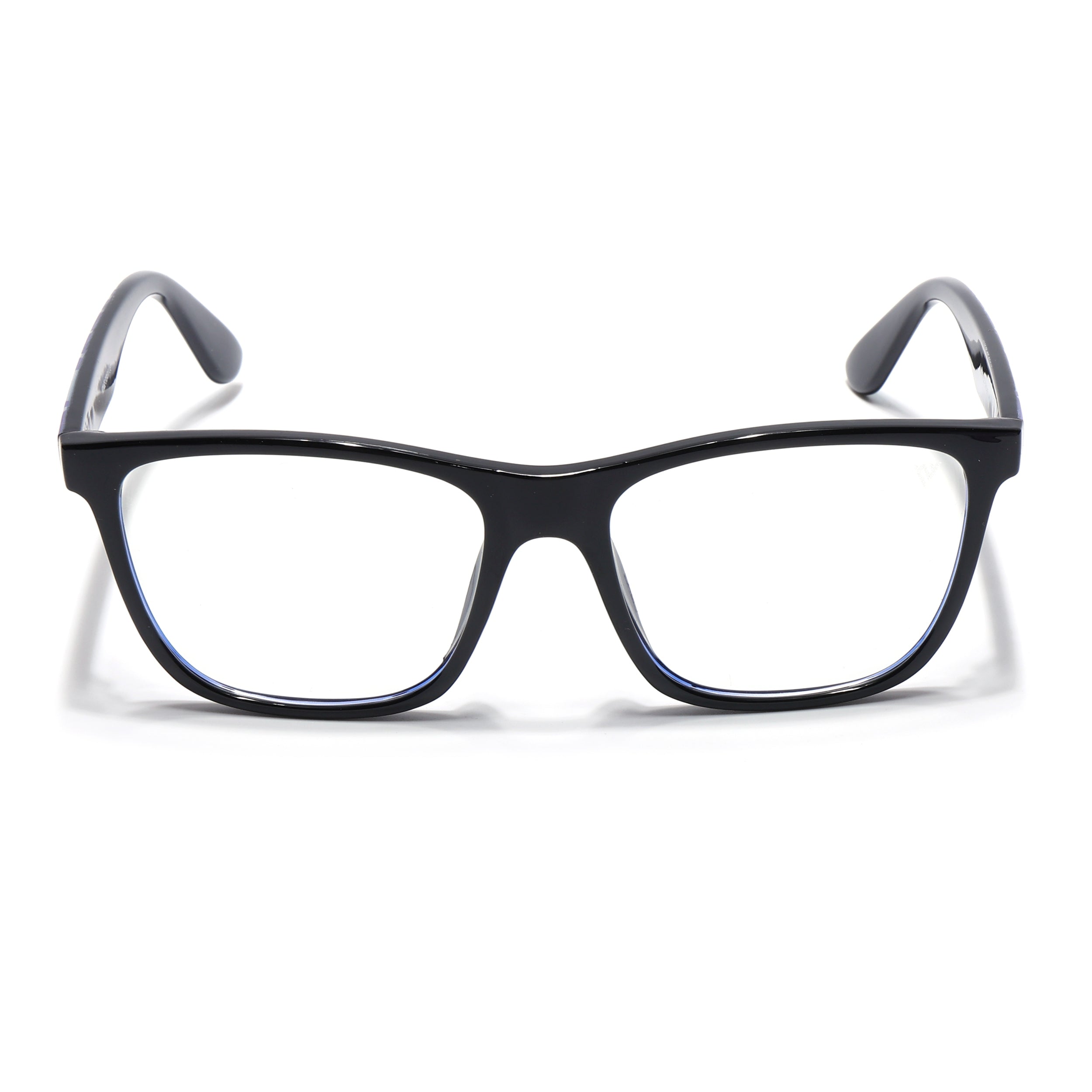 Voyage Shine Black Square Eyeglasses for Men & Women (V4349MG4809)