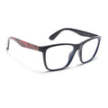 Voyage Shine Black Square Eyeglasses for Men & Women (V4349MG4810)