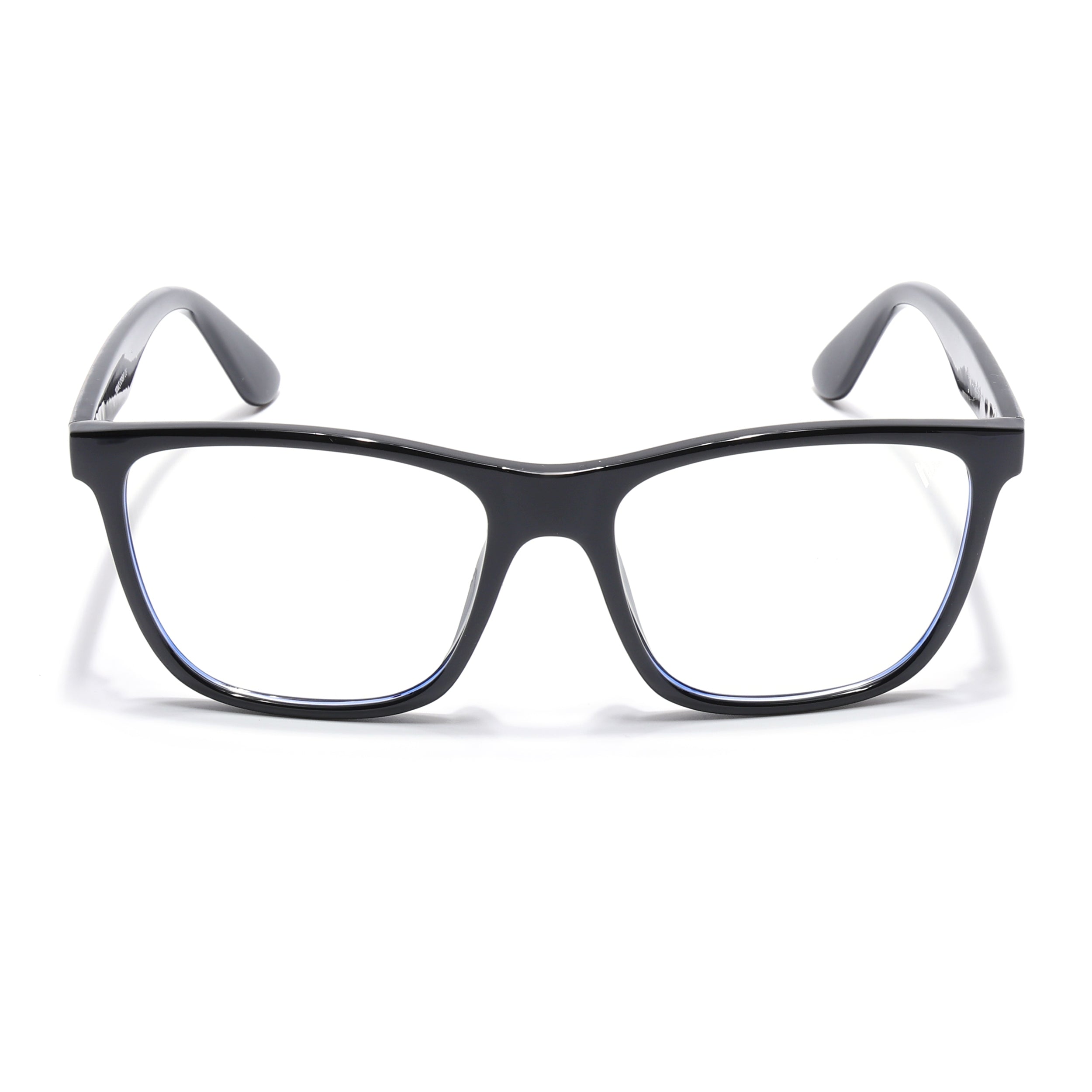 Voyage Shine Black Square Eyeglasses for Men & Women (V4349MG4810)