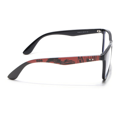 Voyage Shine Black Square Eyeglasses for Men & Women (V4349MG4810)