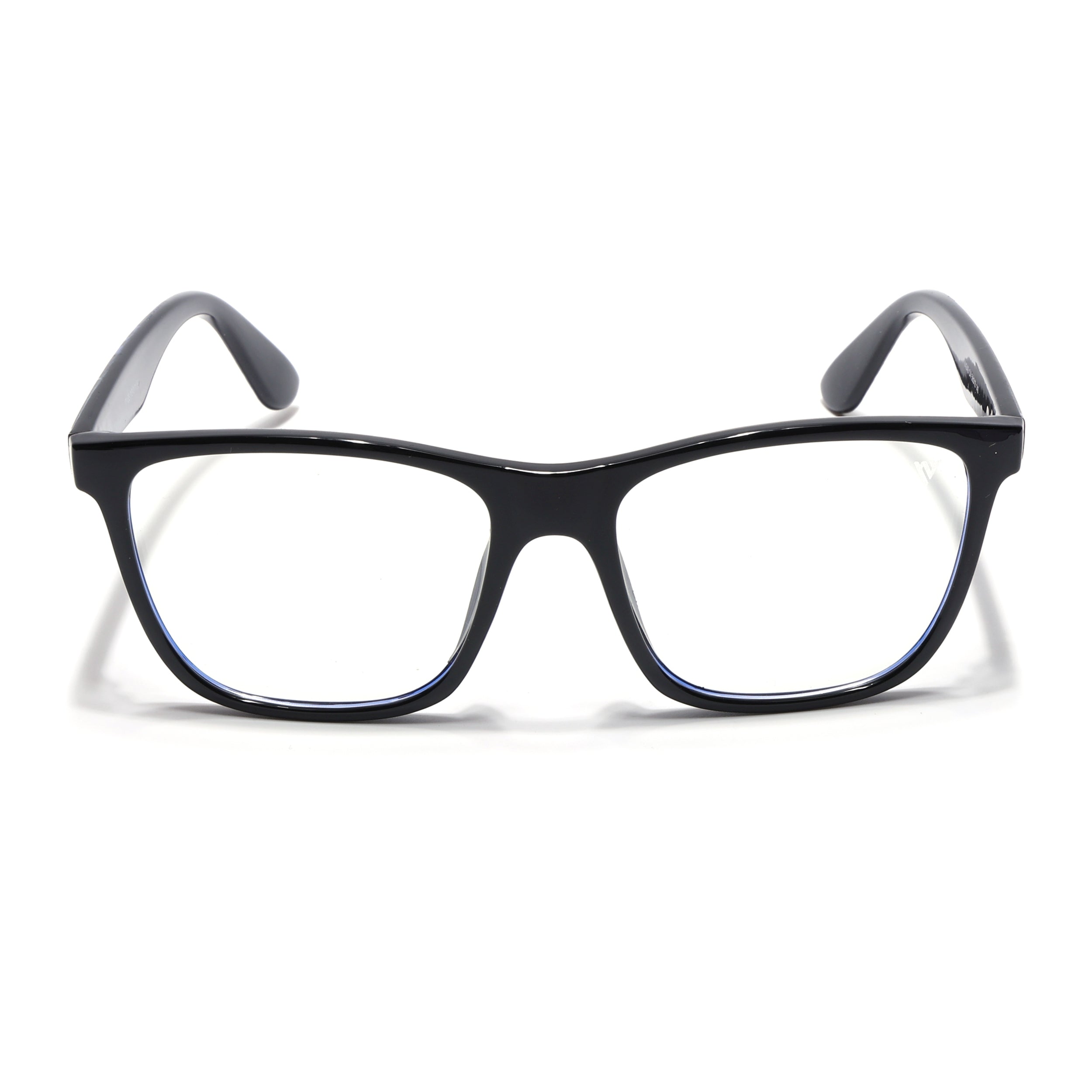 Voyage Shine Black Square Eyeglasses for Men & Women (V4349MG4811)