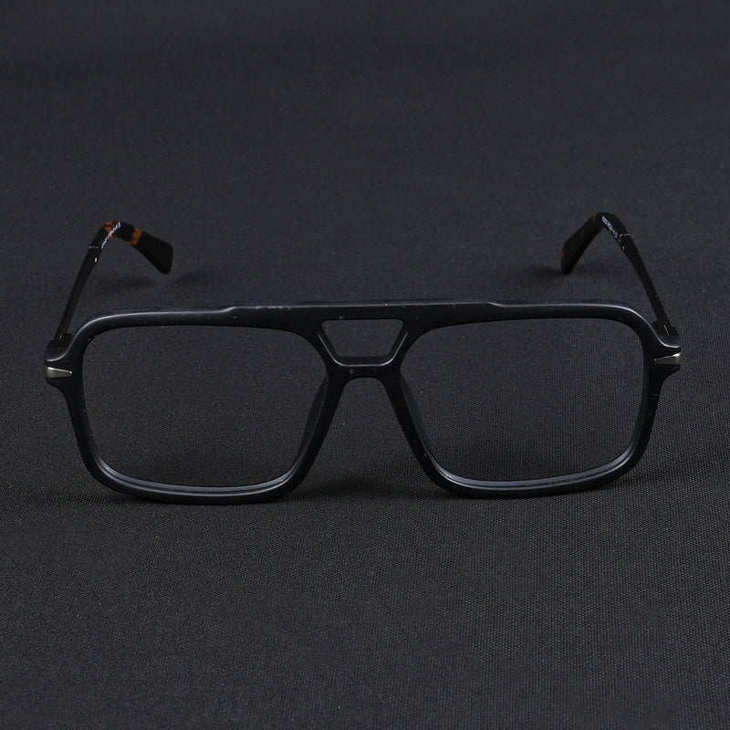 Voyage Apex Matt Black Wayfarer Eyeglasses for Men & Women (V62003MG5354-C1)