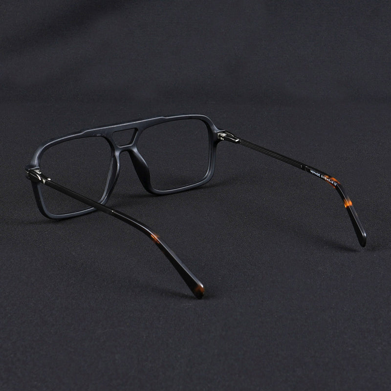 Voyage Apex Matt Black Wayfarer Eyeglasses for Men & Women (V62003MG5354-C1)