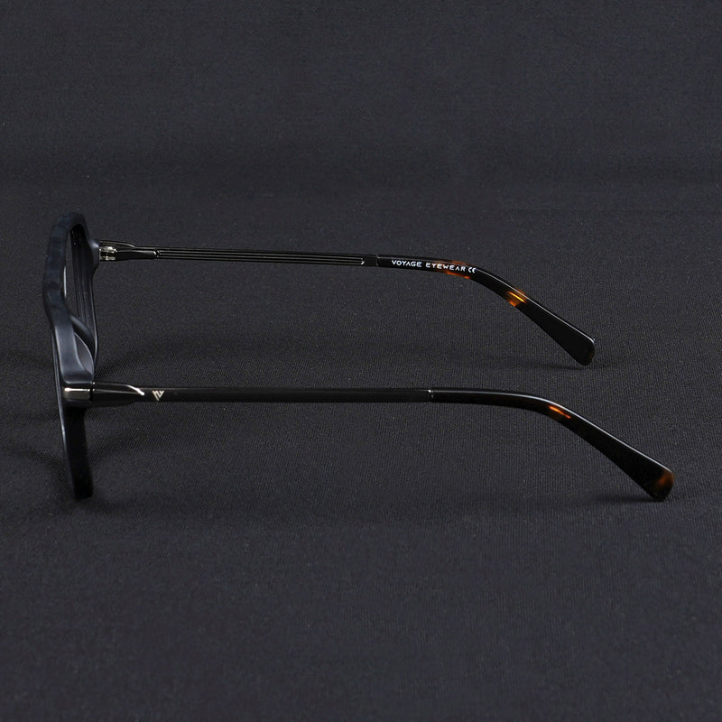 Voyage Apex Matt Black Wayfarer Eyeglasses for Men & Women (V62003MG5354-C1)