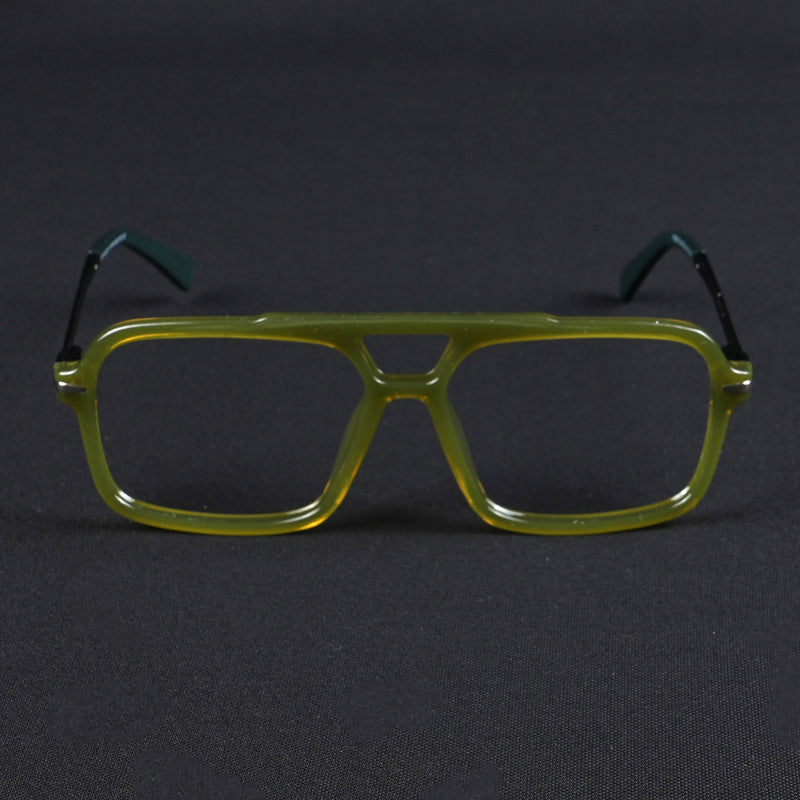 Voyage Apex Green Wayfarer Eyeglasses for Men & Women (V62003MG5359-C6)