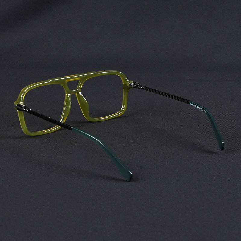 Voyage Apex Green Wayfarer Eyeglasses for Men & Women (V62003MG5359-C6)